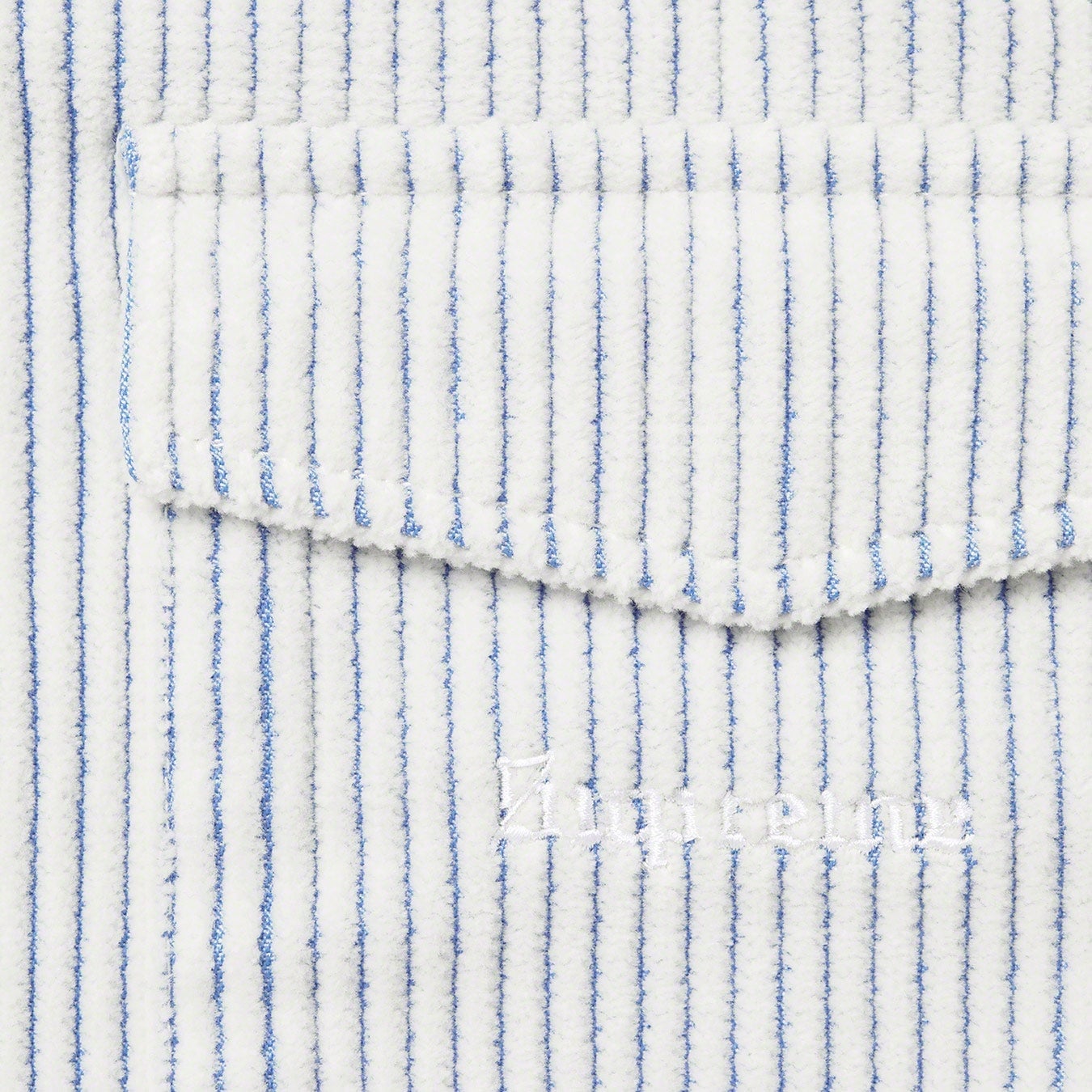 2-Tone Corduroy Zip Up Shirt view 2
